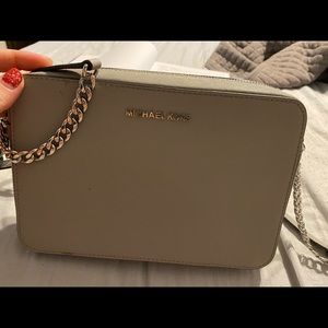 Gray Michael Kors Crossbody